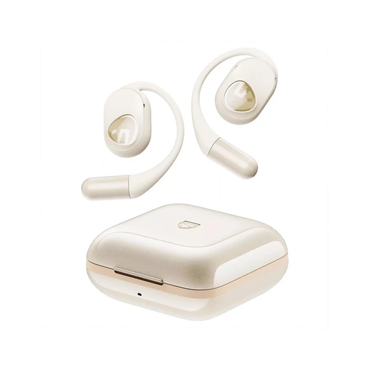 Soundpeats Gofree 2+ Wireless Open Ear Earphone - Beige Soundpeats.pk