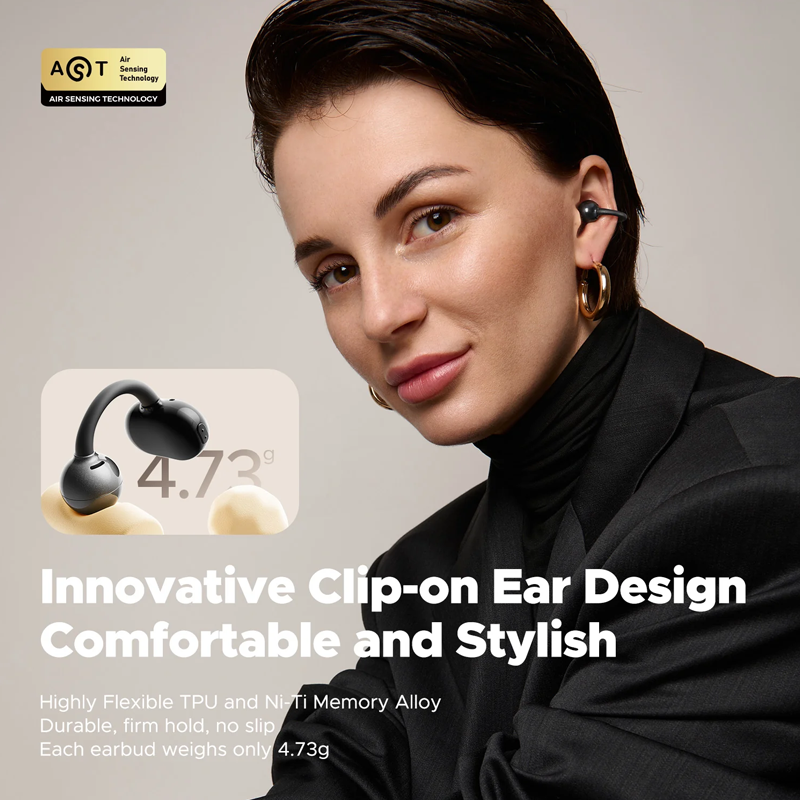 Soundpeats POP Clip Open Ear Wireless Earbuds Soundpeats.pk