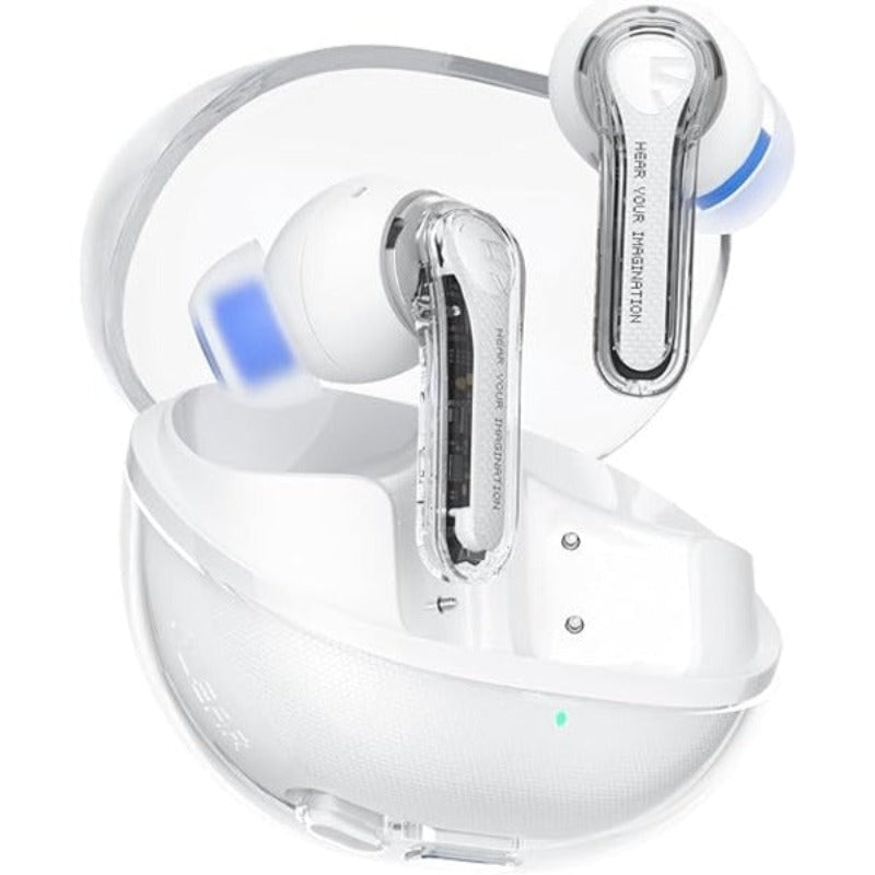 CLEAR SOUNDPEATS CRYSTAL CLEAR SOUND WITH DUAL DYNAMIC TECHNOLOGY