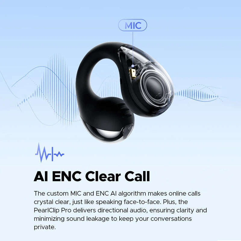 Soundpeats Open-ear Clip-on Earbuds PearlClip Pro Soundpeats.pk