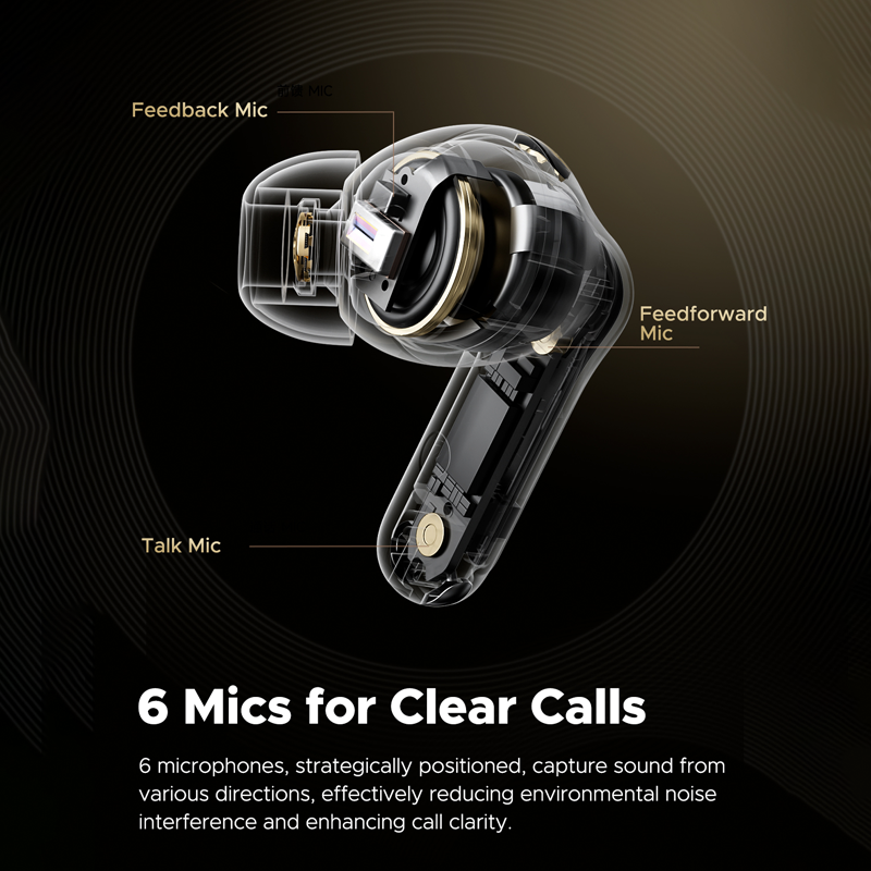 Soundpeats Capsule 3 Pro+ AI Adaptive ANC Wireless Earbuds Soundpeats.pk
