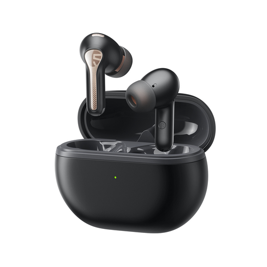 Soundpeats Capsule 3 Pro Powerful Hybrid ANC Wireless Earbuds - Black | Soundpeats.pk