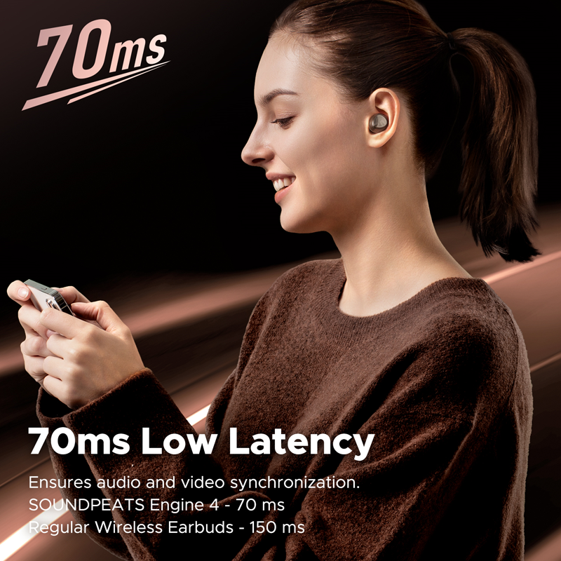 Soundpeats Engine4 - Hi-Res Audio With LDAC Wireless Earbuds | Soundpeats.pk