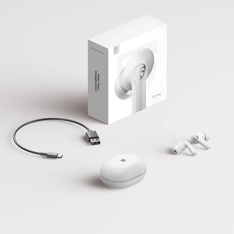 Soundpeats T3 Pro ANC Bluetooth Earbuds Soundpeats.pk