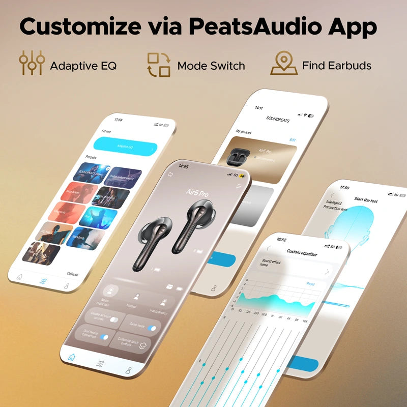 Soundpeats Air5 Pro Wireless Airpods Soundpeats.pk