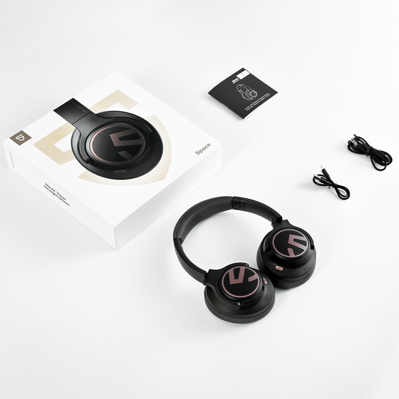 Soundpeats Space ANC Wireless Headset - Black Soundpeats.pk