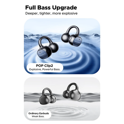 Soundpeats Pop Clip 2 Open Ear Bluetooth Earbuds Soundpeats.pk