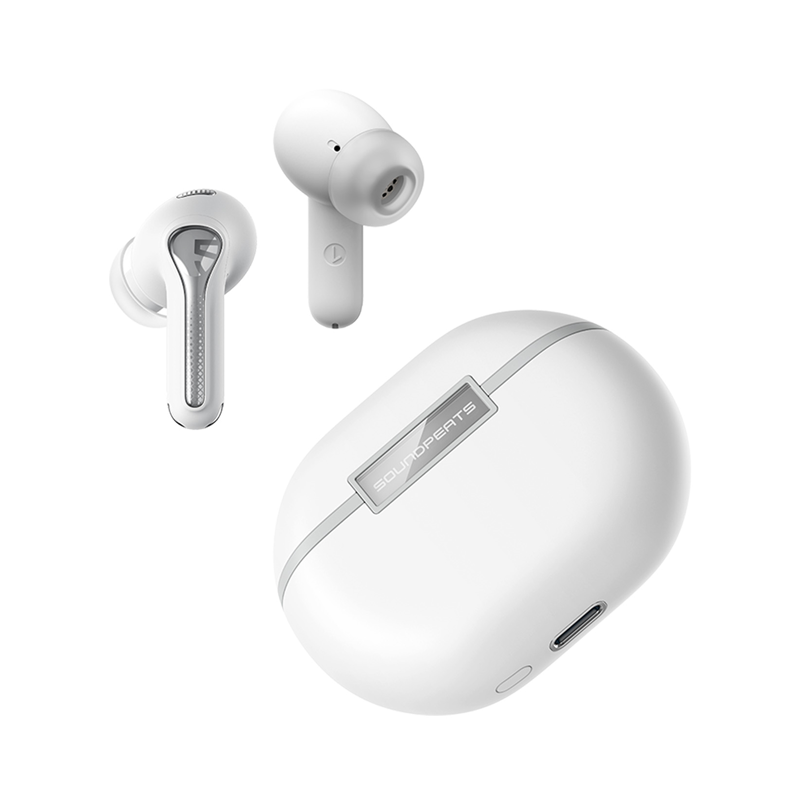 Soundpeats Capsule 3 Pro Powerful Hybrid ANC Wireless Earbuds - White Soundpeats