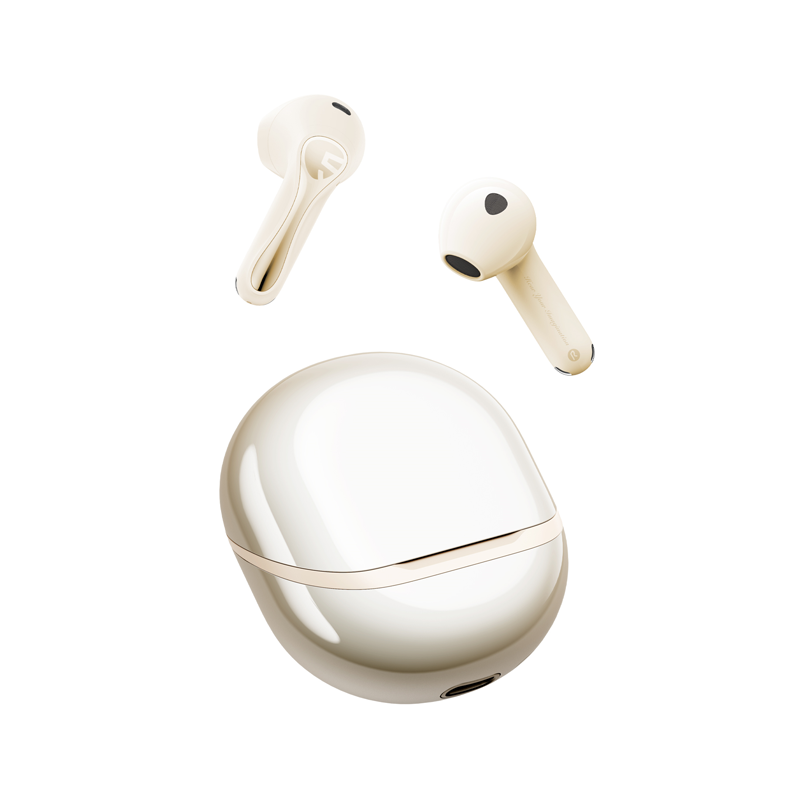 Soundpeats Air5 Wireless Airpods - Beige Soundpeats.pk