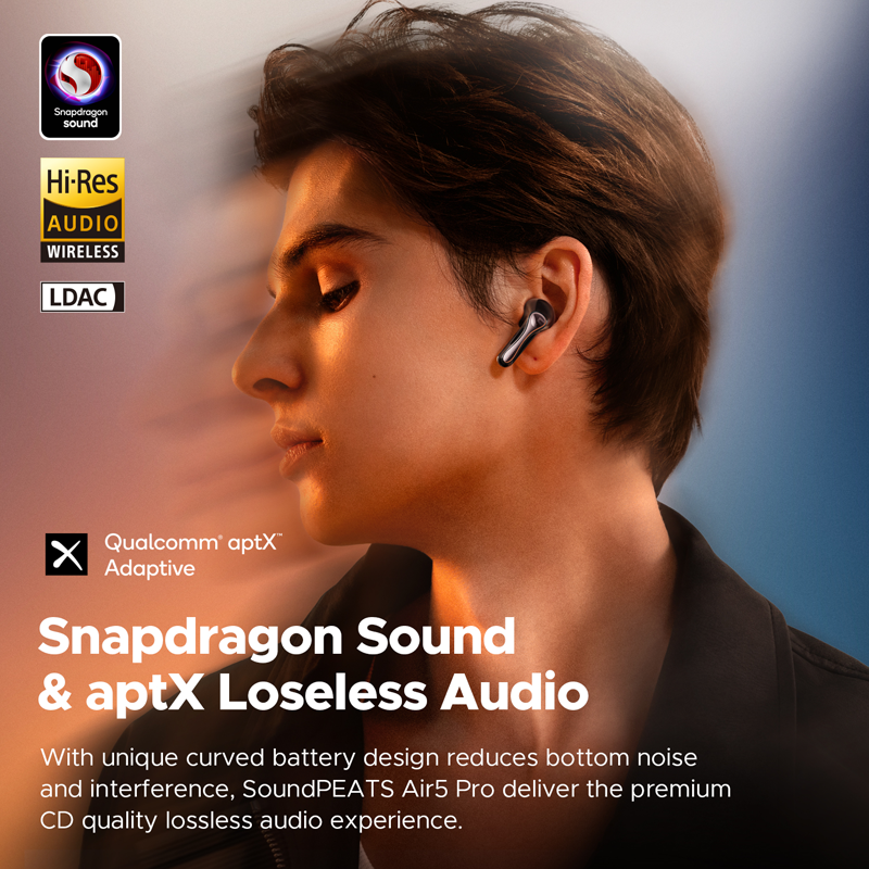 Soundpeats Air5 Pro Wireless Airpods Soundpeats.pk