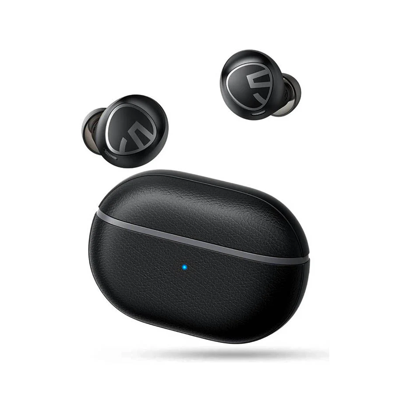 FREE 2 CLASSIC SOUNDPEATS - STYLISH LEATHER TEXTURE APPEARANCE EARBUDS Soundpeats