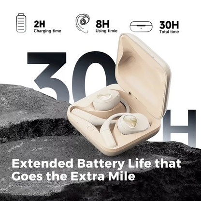 Soundpeats Gofree 2+ Wireless Open Ear Earphone - Beige Soundpeats.pk