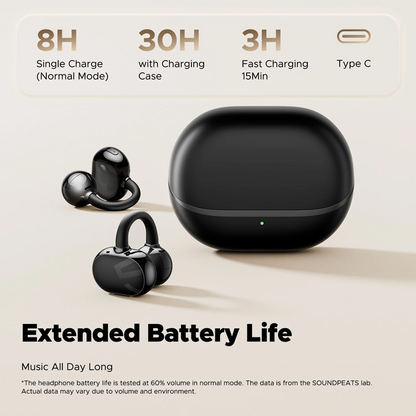 Soundpeats POP Clip Open Ear Wireless Earbuds Soundpeats.pk