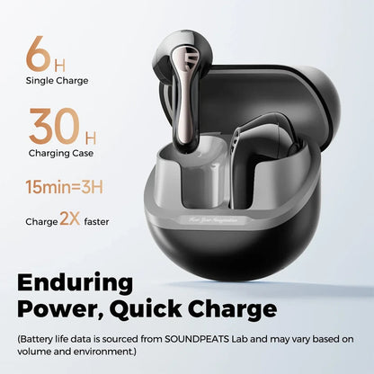 Soundpeats Air5 Lite Semi-in-ear Wireless Airpods Soundpeats.pk