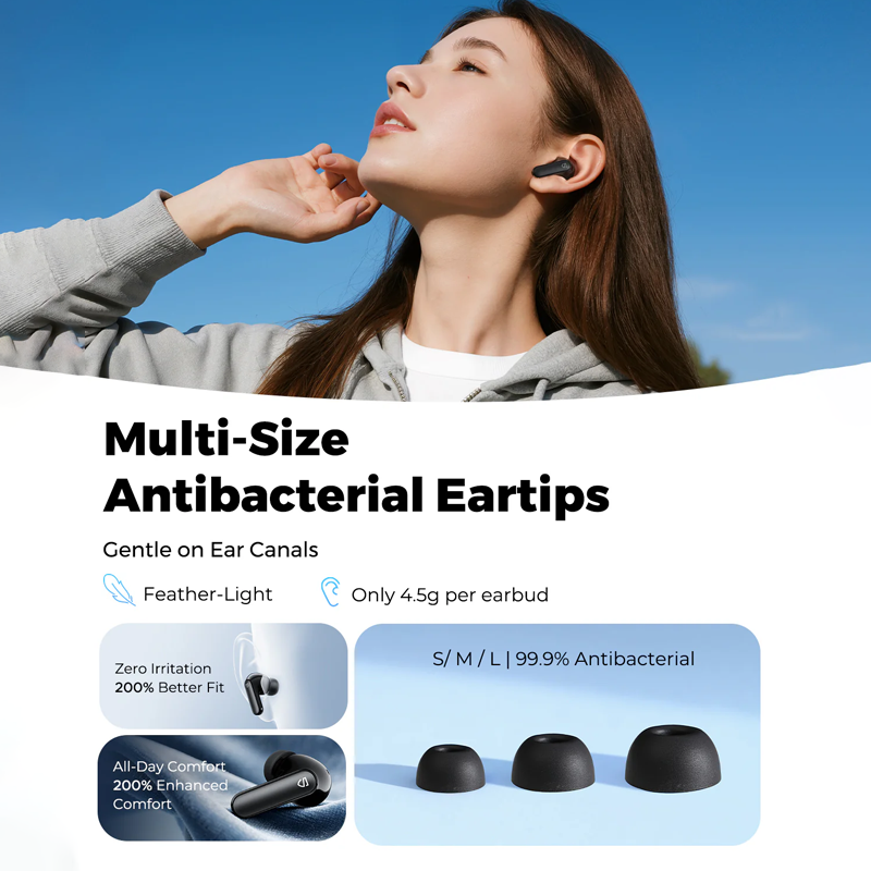 Soundpeats Q3 Pro ANC Wireless Earbuds Soundpeats.pk