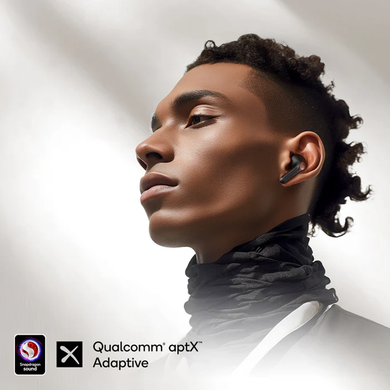 Soundpeats Air4 Pro - Black | Gaming ANC Hybrid Airpods | Soundpeats.pk