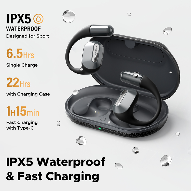 Soundpeats Hearfit Sports Bluetooth Earphones –