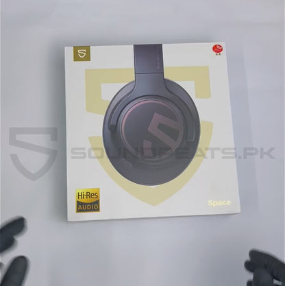 Soundpeats Space Pro Hybrid ANC Headset - Black